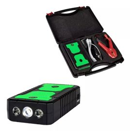Arrancador De Bateria Portatil Usb Luz Automovil