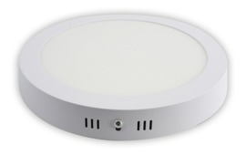 Plafon Redondo Led Con Base 120Mm 6W Luz Frio
