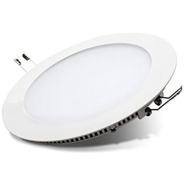 Plafón Led Redondo Base Luz Cálida 12W (6820)
