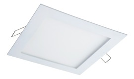 Plafón De Embutir 6W Cuadrado Luz Fría (6823)