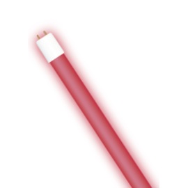 Tubo Led T8 18W 120Cm G13 Color Rojo 220V