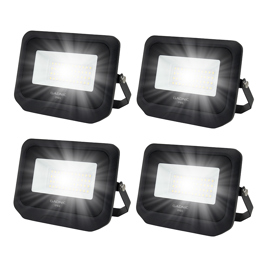 Kit X 4 Reflectores Led Blanco 50W Exteriores/Interi...