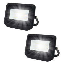 Kit X2 Reflector Led Blanco 50W Exteriores Interiore...