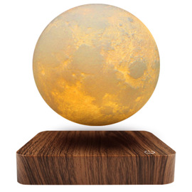 Lámpara De Luna Flotante Levi Luz Lunar Giratorio