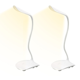 Kit X2 Lamparas De Escritorio Led Regulable Flexibl...