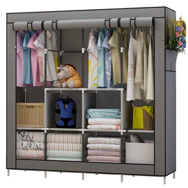 Armario Mueble Organizador Shr19 Ropa Zapatos Acces...