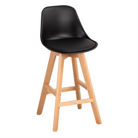 Banqueta Taburete Tulip 65Cm Cocina Comedor Bar Made...