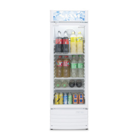 Exhibidora Vertical  229 Litros Blanca HsiEv229b2