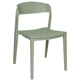 Silla Moderna Cocina Comedor Unique De Plástico Refo...