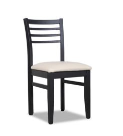 Silla Clásica Defrance Negra Tapiz Crudo X2 Unidade...