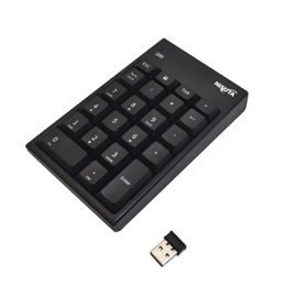 Teclado Wireless Numerico Con 3 Teclas Multimedia ...
