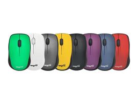 Mouse Mini Inalámbrico 1600 Dpi Color Azul Nsmow37