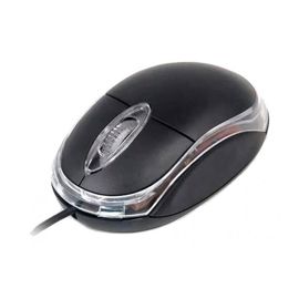 Mouse Optico  KjMouset001 800 Dpi Luz Led Black