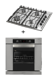 Combo77 Horno He6900x+ Anafe A2600xf
