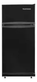 Heladera Con Freezer  200 Litros Clase A  Negra
