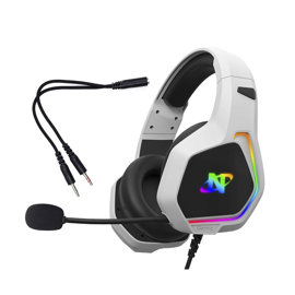 Auricular Gaming Blanco Ps4 Con Leds Rgb Vincha Con ...