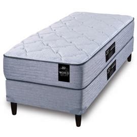 Sommier Y Colchón De Resortes 1 Plaza Bradley 90X19...