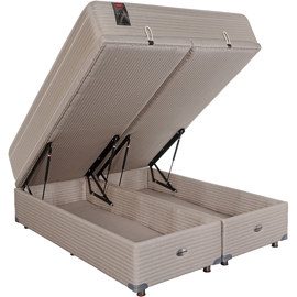 Sommier Baulera Roomy Y Colchón Mcb 115 Euro Pillow...