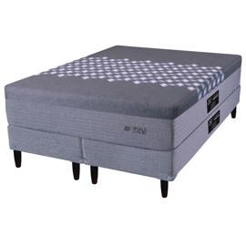 Sommier Y Colchón De Resortes King Size Kingsbury 1...
