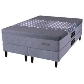 Sommier Y Colchón De Resortes King Size  Kingsbury 1...