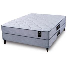 Sommier Y Colchón De Resortes 2 Plazas Bradley 140X...