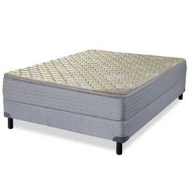 Sommier Y Colchón De Resortes 2 Plazas Imori 140X19...