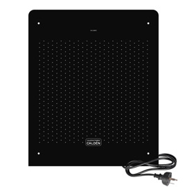 Calefactor Electrico 750W Negro Extra Chato