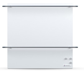 Panel Placa Calefactora Baños 500 Wts Doble Toallero...