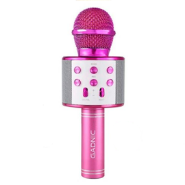 Micrófono  Km01 Karaoke Inalámbrico Bluetooth C/ Efe...