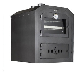Horno A Leña Ñuke 90 Para Mesada Medida 78 Cm X 61 C...