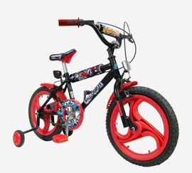 Bicicleta Infantil Spiderman Rueda Eva Niños 