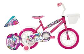 Bicicleta De Nena Rodado 12 Smile Infantil Ruedas