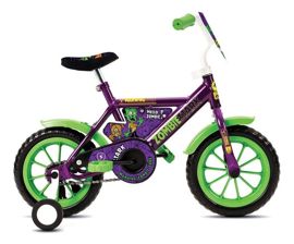 Bicicleta Rodado 12 Zombies Infantil Rueditas