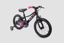 Bicicleta  Niñas 5 Pro Girl Rodado 16 Negra
