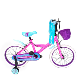Cylele Mgg Bicicleta Montaña de la Bicicleta de los niños Bicicleta de  Velocidad de 14 16 18 Pulgadas 6-8-10 Años de Edad Niño Niña de Bicicletas,Rosado,16in  : : Deportes y aire libre