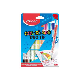 Marcadores Maped Color Peps Duo Tip Doble Punta Fina...