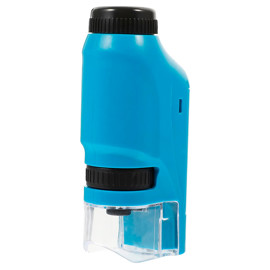 Microscopio Mini Portátil Con Luz Led