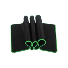 Mouse Pad Gamer 700 X 300 X 3 Mm Negro Con Borde Ver...