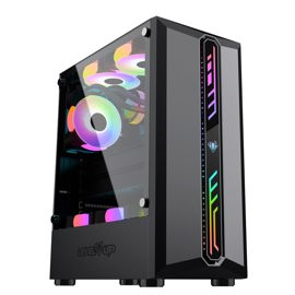 Gabinete Gabinete Gamer Cassiopeia Atx Vidrio Templ...