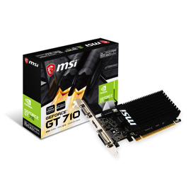 Placa De Video Nvidia Geforce Gt 710 2Gb Ddr3 Lp