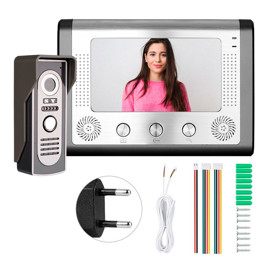 Portero Visor Electrico Timbre Pantalla Lcd Con Cam...