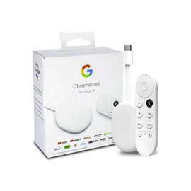 Chromecast  4 Gen Con Control Blanco
