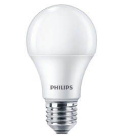Lampara Led Philips Ecohome Ledbulb 9W Luz Calida E2...