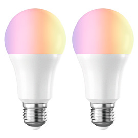 Lámpara Led Smart Inteligente Rgb X2 9W Wifi