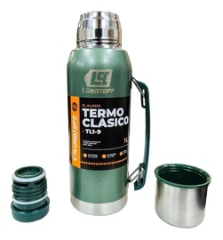 Termo Acero Inoxidable 1Lt Tl19 Cebador Frio Calor