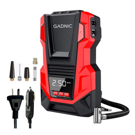 Compresor De Aire Inflador Portatil 12V/220V
