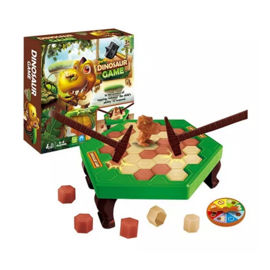 Juego De Mesa Bloques Locos Dinos Dinosaurios Q No S...