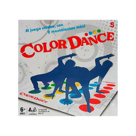 Juego Twister Alfrombra Y Ruleta Color Dance