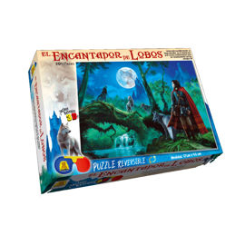 Puzzle El Encantador De Lobos Reversible Con 3D 204P...