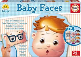 Baby Educa Puzzle Baby Faces Cara De Bebe